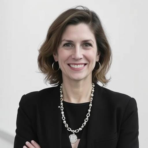 Ritratto di Isabella Rossi, fondatrice e designer principale di Eleganza Sostenibile